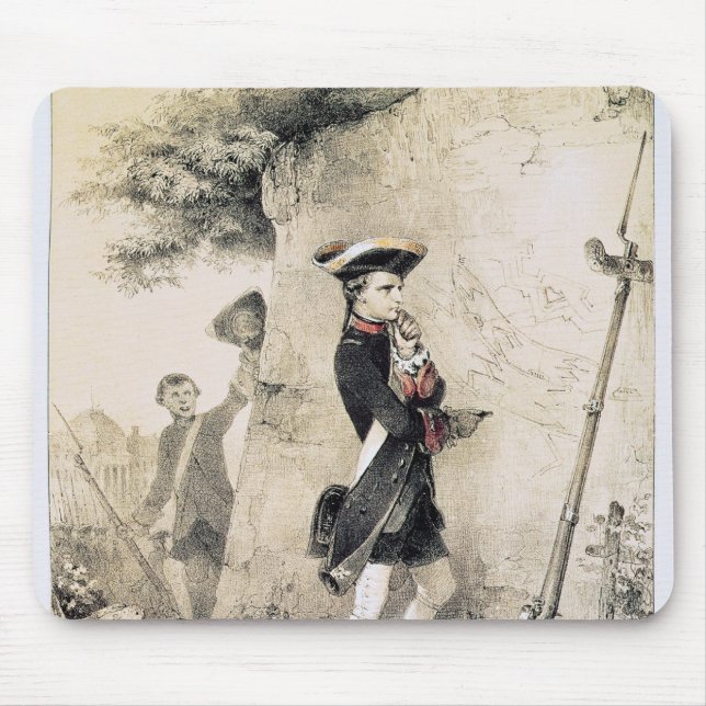 Napoleon I  at Military School Mouse Mat (Front)