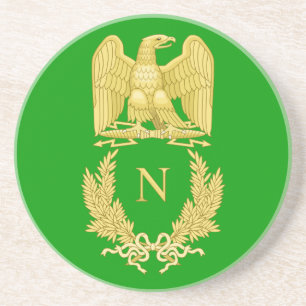 Napoleon I Famous Eagle Emblem Coaster