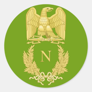 Napoleon I Imperial Eagle Emblem on sticker