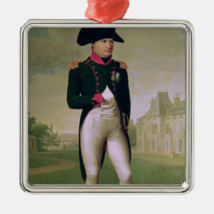Napoleon I in Front of the Chateau de Malmaison Metal Tree Decoration