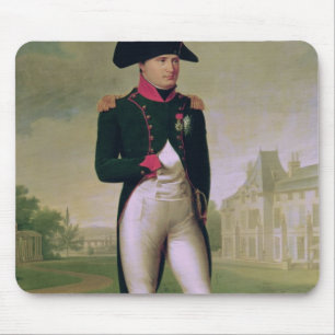 Napoleon I  in Front of the Chateau de Malmaison Mouse Mat