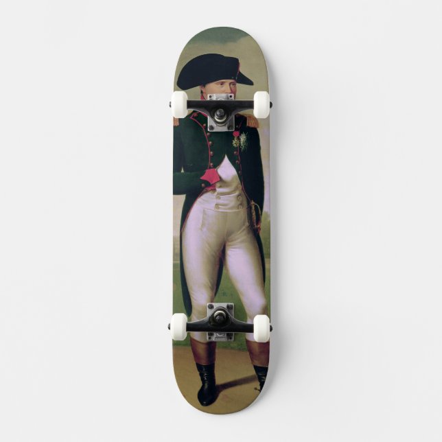 Napoleon I  in Front of the Chateau de Malmaison Skateboard (Front)