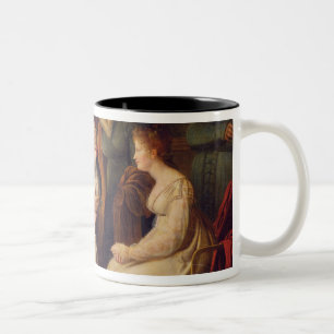 Napoleon I Marie Louise and the King of Rome Two-Tone Coffee Mug