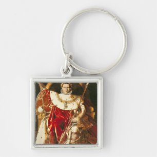 Napoleon I on the Imperial Throne, 1806 Key Ring