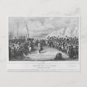 Napoleon I  returning from Elba Postcard