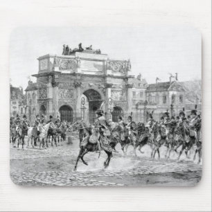 Napoleon I Reviewing His Troops Mouse Mat