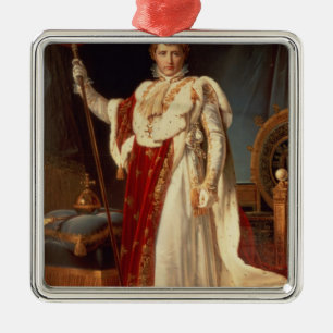 Napoleon in Coronation Robes, c.1804 Metal Tree Decoration