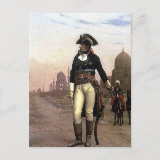 Napoleon in Egypt Postcard (Front)