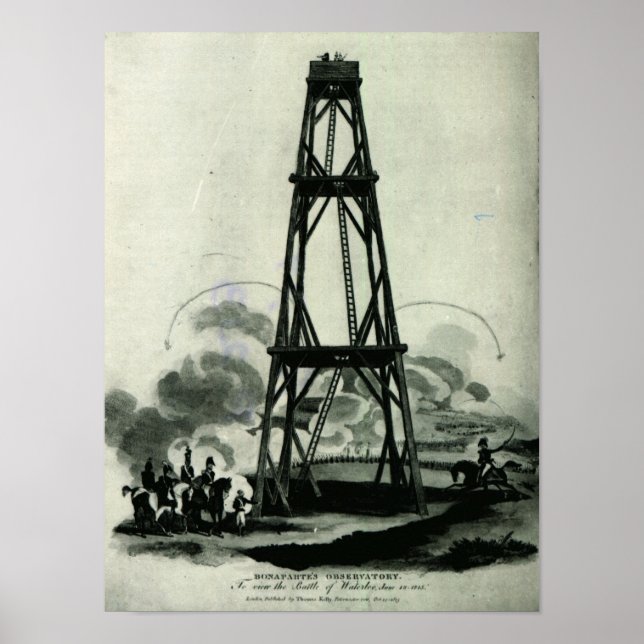 Napoleon in his observatory poster (Front)