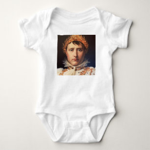 Napoleon Laurel-Wreath Crowned Hero  Baby Bodysuit