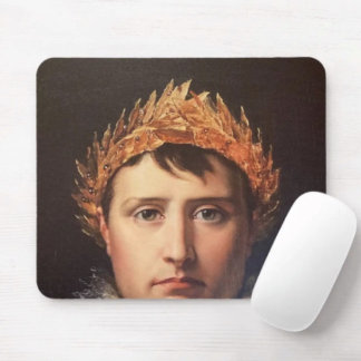 Napoleon Laurel-Wreath Crowned Hero  Mouse Mat