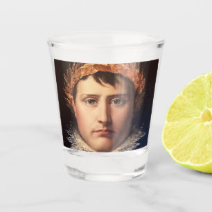 Napoleon Laurel-Wreath Crowned Hero  Shot Glass