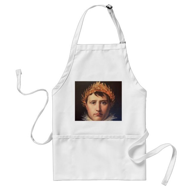 Napoleon Laurel-Wreath Crowned Hero   Standard Apron (Front)