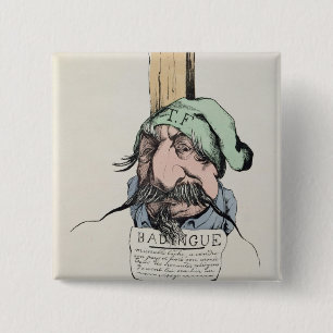 Napoleon le Petit' 15 Cm Square Badge