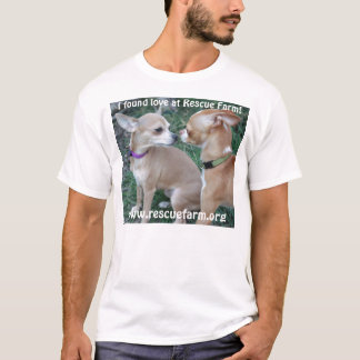 Napoleon & Lucia find love at Rescue Farm T-Shirt