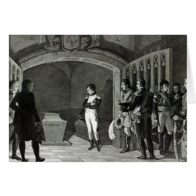 Napoleon Meditating before the Tomb (Front Horizontal)