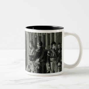 Napoleon Meditating before the Tomb Two-Tone Coffee Mug
