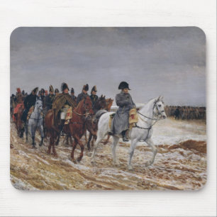 Napoleon  on Campaign in 1814, 1864 Mouse Mat