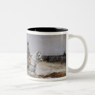 Napoleon  on Campaign in 1814, 1864 Two-Tone Coffee Mug