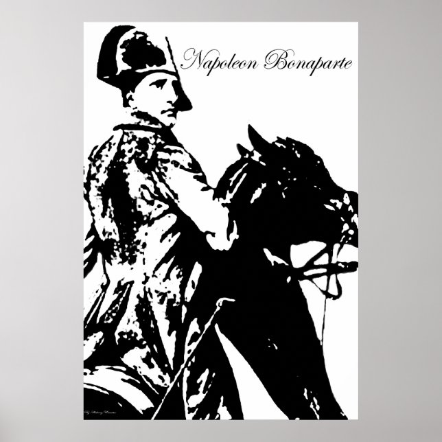 Napoleon On Horseback Poster (Front)