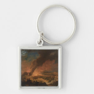 Napoleon  Visiting the Bivouacs Key Ring