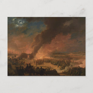 Napoleon Visiting the Bivouacs Postcard