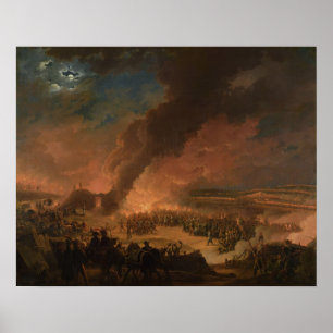 Napoleon Visiting the Bivouacs Poster