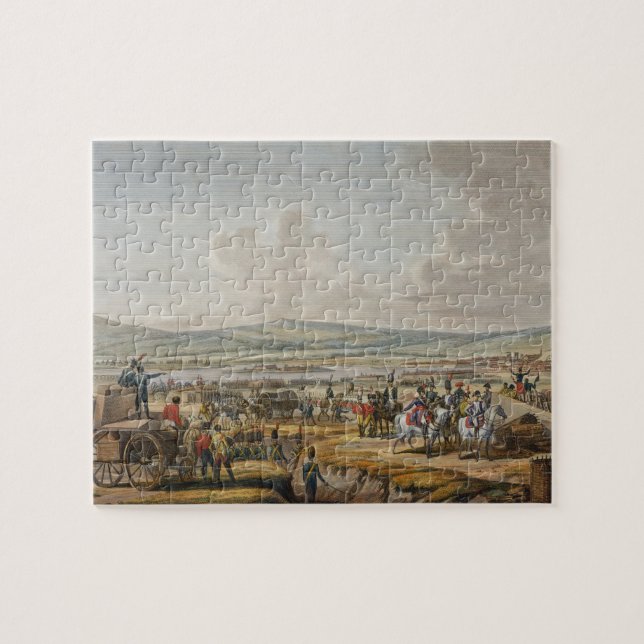 Napoleon Visiting the Siege Works at Danzig led by Jigsaw Puzzle (Horizontal)