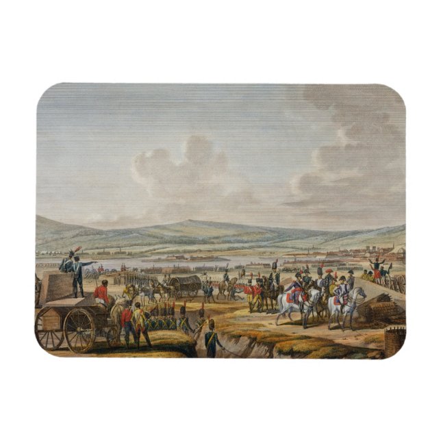Napoleon Visiting the Siege Works at Danzig led by Magnet (Horizontal)