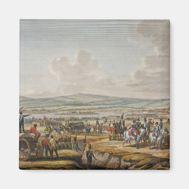 Napoleon Visiting the Siege Works at Danzig led by Magnet (Front)