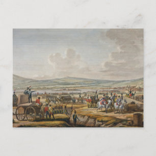 Napoleon Visiting the Siege Works at Danzig led by Postcard