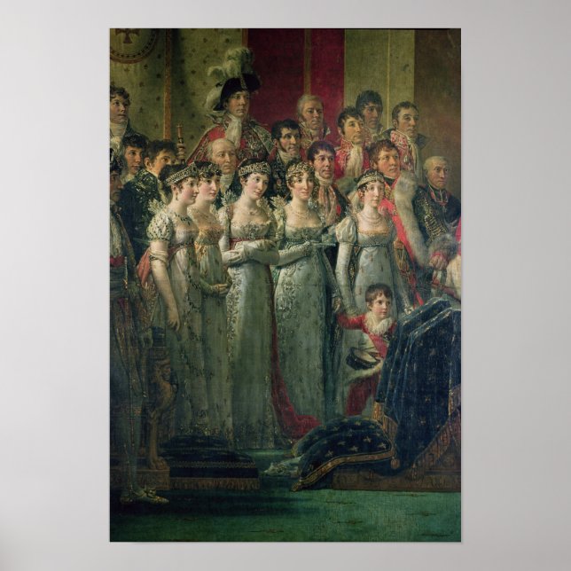 Napoleon's Consecration and Josephine's Poster (Front)