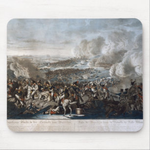 Napoleon's flight from the Battle of Waterloo Mouse Mat