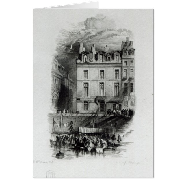 Napoleon's Lodgings on the Quai Conti, 1834-36 (Front)