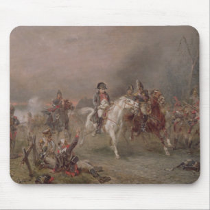 Napoleon's Retreat (oil on canvas) Mouse Mat