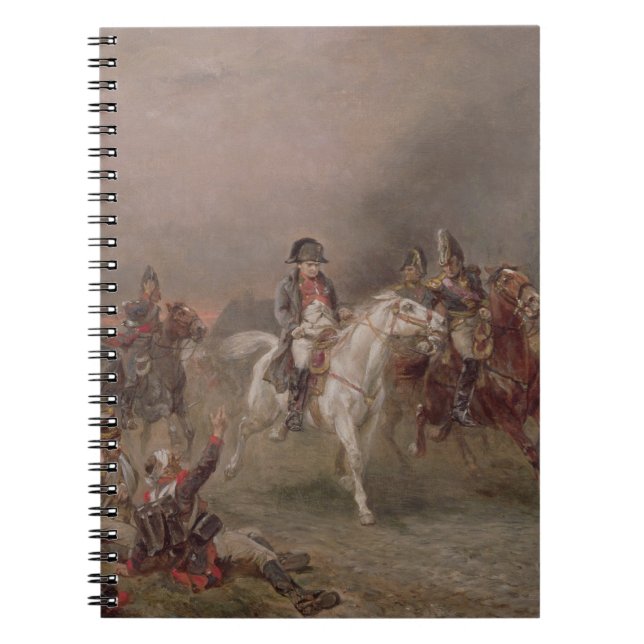 Napoleon's Retreat (oil on canvas) Notebook (Front)