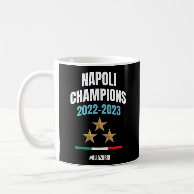 Napoli Champions 2022-2023 Coffee Mug (Left)