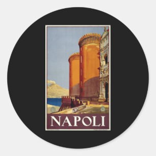 Napoli Classic Round Sticker
