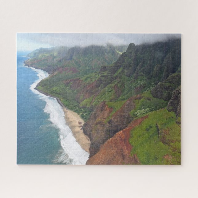 Napoli Coast Kauaii - Hawaii - 16x20 - 520 pcs Jigsaw Puzzle (Horizontal)