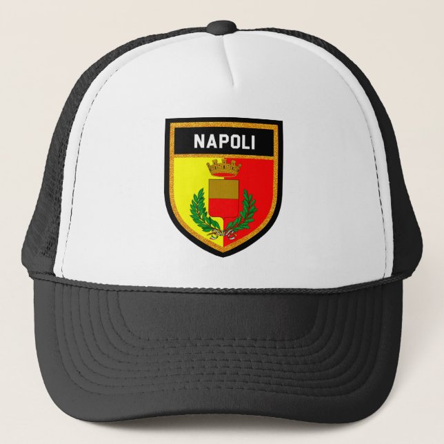Napoli Flag Trucker Hat (Front)