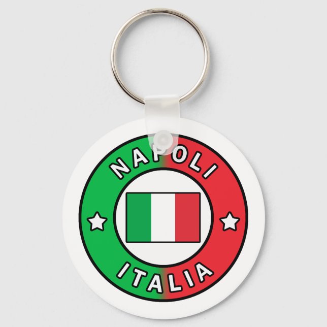 Napoli Italia Key Ring (Front)