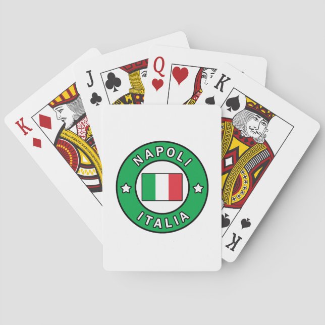 Napoli Italia Playing Cards (Back)