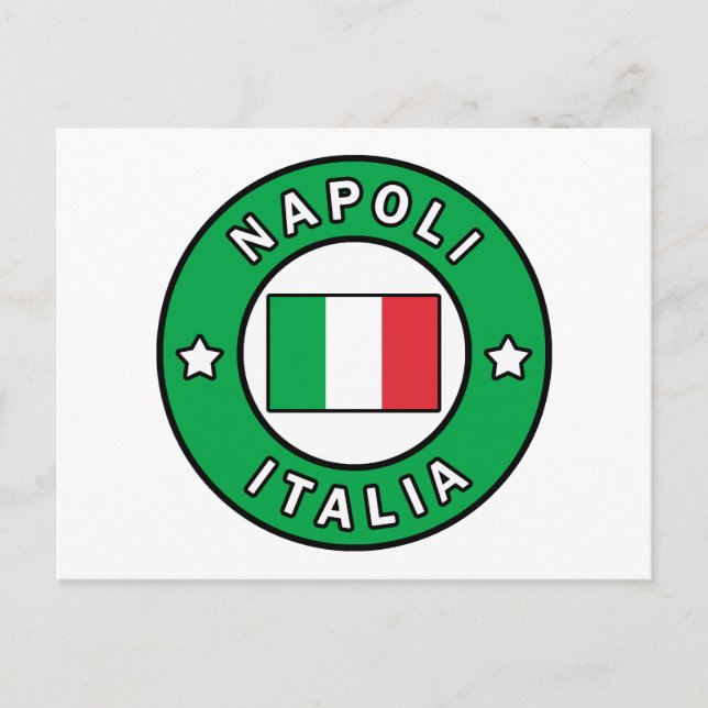 Napoli Italia Postcard (Front)