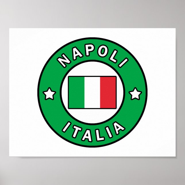 Napoli Italia Poster (Front)