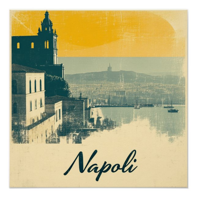 Napoli Limited Edition – Classic Vibes Poster (Front)