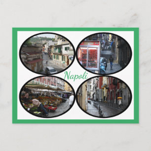 Napoli Street Scenes Postcard