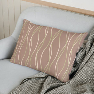 Napolitano Macchiato Pistachio Ribbons. Decorative Cushion