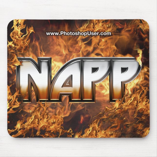 NAPP Mousepad - Fire Version (Front)