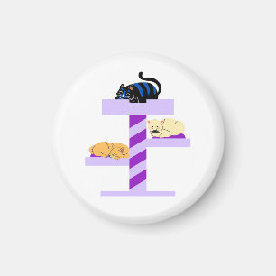 Napping Cat Magnet