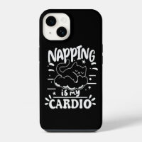 Napping Is My Cardio Simple Funny Cat Design